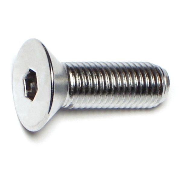 Midwest Fastener 5/16"-24 Socket Head Cap Screw, Chrome Plated Steel, 1 in Length, 10 PK 79932